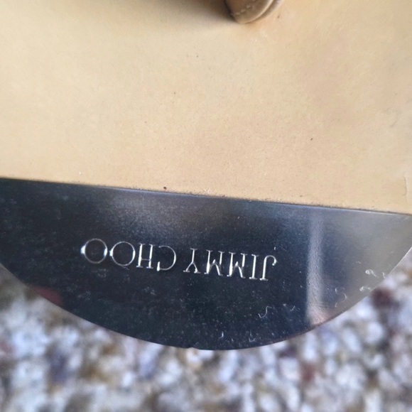 Jimmy Choo Patent Leather Sandals - Picture 3 of 11